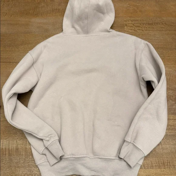 White Fox Decade Classics Varsity Oversized Hoodie Moon- 3XS/XXS - Picture 2 of 3